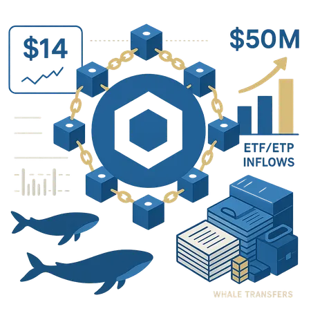 Chainlink’s Resilience in the ETF Era: Why LINK Holds Near $14 as ETP Flows Hit $50M – cover image