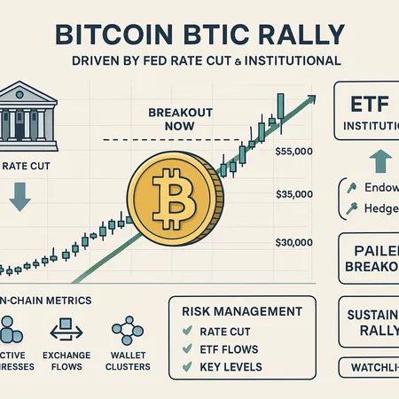 Why Bitcoin’s December 2025 Rally Is Tied to a Fed Rate Cut and Institutional Flows – cover image