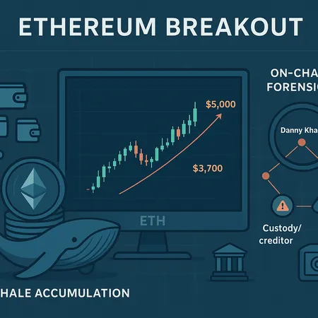 Ethereum's Rebound: Whale Accumulation Meets On‑Chain Forensics and Custody Risk – cover image