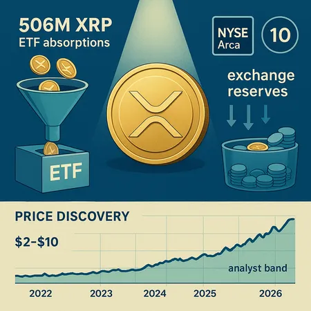 XRP's Institutionalization: ETFs, Bitwise 10 Inclusion, and the Paradox of Shrinking Exchange Reserves – cover image