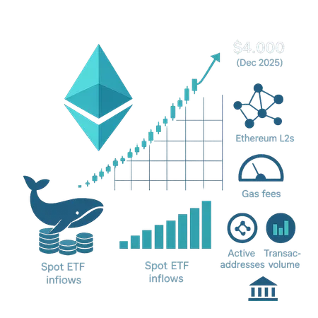 Why Institutions Pushed Ethereum Toward $4,000 in December 2025 — Drivers, On‑Chain Signals, and Allocation Playbook – cover image