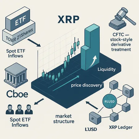 Institutionalizing XRP: TOXR ETFs, CFTC Shifts, and RLUSD’s Settlement Play – cover image