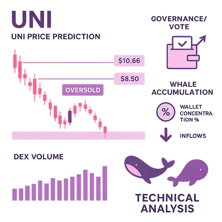 Uniswap (UNI) Technical Outlook: Why $8.50–$10.66 Is a Realistic Recovery Window – cover image