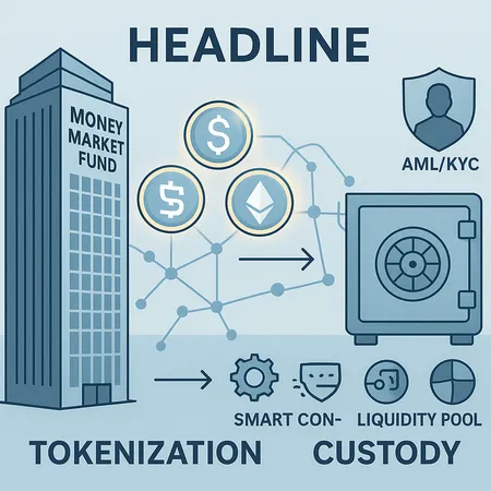 Tokenizing Cash: How Banks and Brokers Are Bringing Money‑Market Funds On‑Chain – cover image