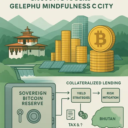 How Bhutan Plans to Use 10,000 BTC for Gelephu Mindfulness City — Mechanics, Risks, and Global Implications – cover image