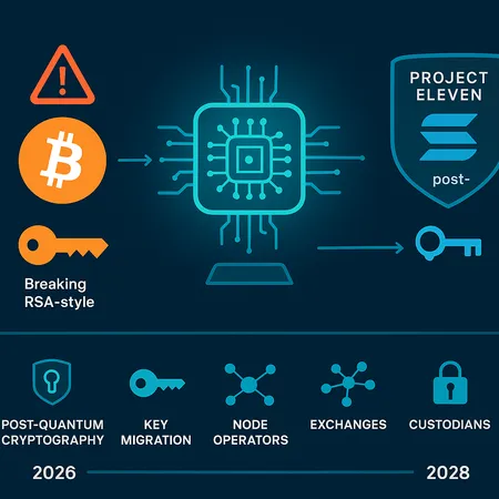 Quantum Threat to Blockchains: Timeline, Post‑Quantum Defenses, and a Migration Roadmap – cover image