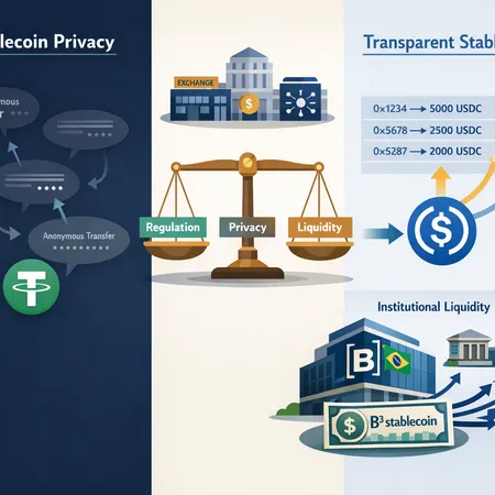 Stablecoin Privacy vs Institutional Cash: Balancing Transparency, Liquidity, and Regulation – cover image