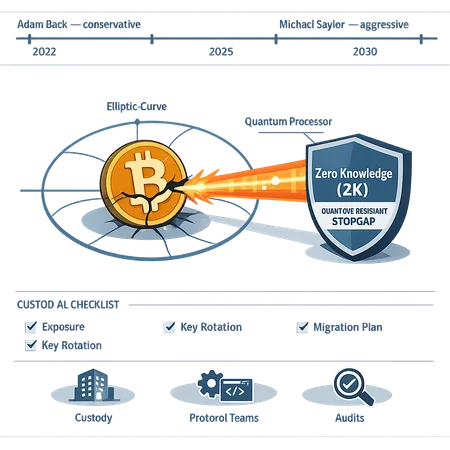 Quantum Risk to Bitcoin and Zero‑Knowledge: A Technical Mitigation Roadmap – cover image