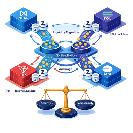 Cross‑Chain Interoperability: How NEAR, Tron and LayerZero Are Rewiring Liquidity and DeFi UX – cover image
