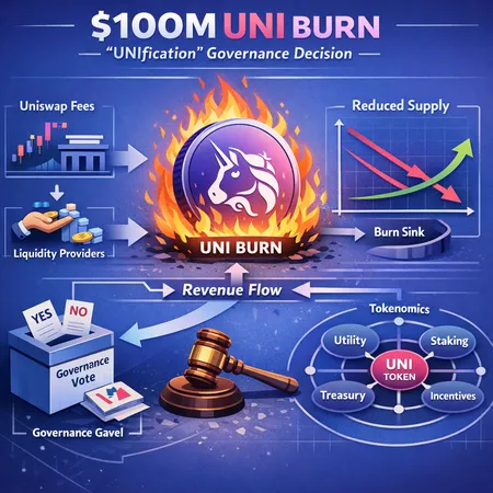Uniswap's UNIfication Vote Explained: The $100M UNI Burn and Tokenomics Shift – cover image