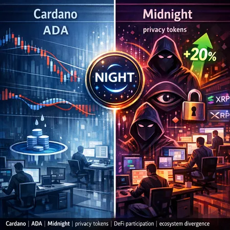 Cardano’s Bifurcated Moment: ADA’s Bearish Technicals vs. Midnight’s Privacy-Fueled Rally – cover image
