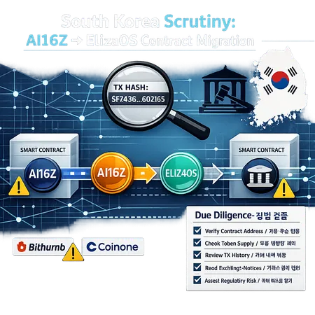 AI16Z to ElizaOS: What South Korean Exchange Warnings Mean and How Traders Should Respond – cover image