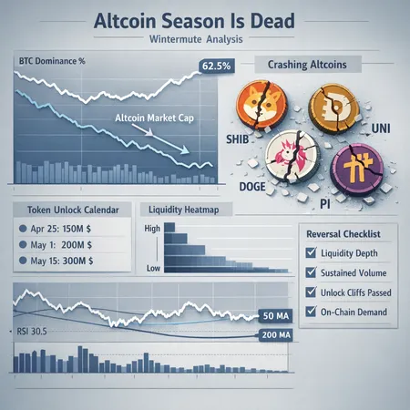 Late‑2025 Rotation: Why BTC/ETH Dominance Is Crushing Large‑Cap Altcoins — Tactical Playbook for Managers – cover image