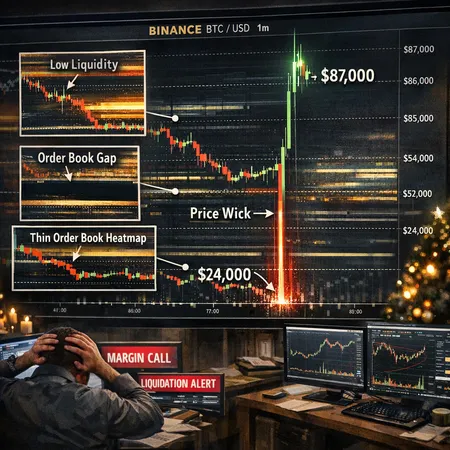 Forensic Breakdown: Christmas Bitcoin Flash Crash on Binance USD1 – cover image