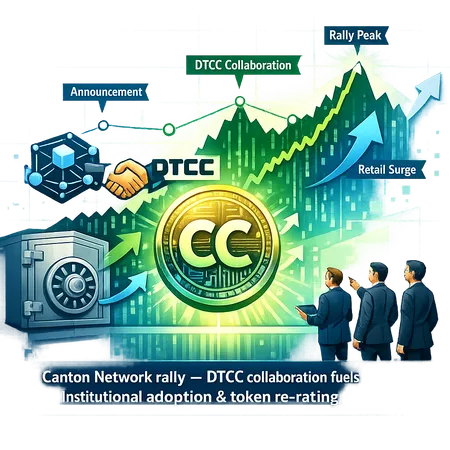 Canton Network Rally: How the DTCC Collaboration Triggered CC’s Rapid Re-rating – cover image