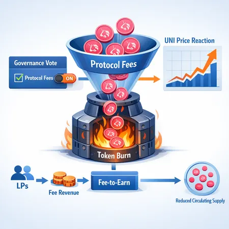 Uniswap’s Token Burn and Protocol-Fee Activation — What It Means for UNI and DeFi Governance – cover image