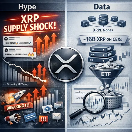 XRP Supply Shock: Separating Viral Hype from On‑Chain Reality and What Traders Should Do – cover image