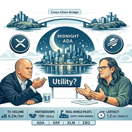 Do ADA and XRP Still Need to ‘Prove Utility’? A Contrarian Take on Novogratz, Midnight, and Cross‑Chain Reality – cover image