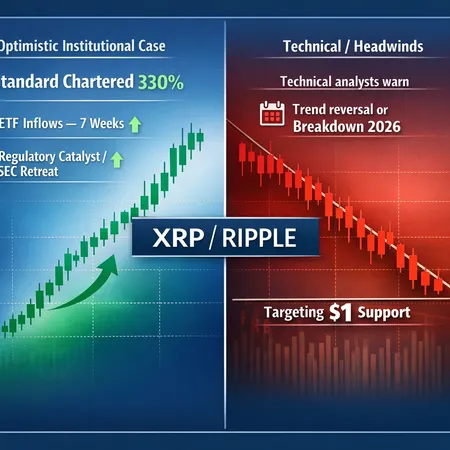XRP’s Crossroads: Standard Chartered’s 330% Upside vs. Technical Risks and ETF Flow Headwinds – cover image