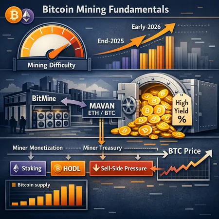 How Mining Difficulty, Miner Monetization and Yield-Seeking Will Shape BTC Supply in 2026 – cover image