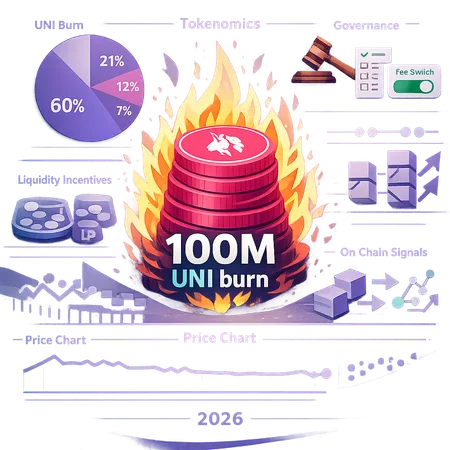 Why Uniswap’s 100M UNI Burn Didn’t Spark a Rally: A Tokenomics Post‑Mortem – cover image