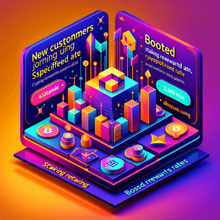 Maximize Your Crypto Earnings: Staking Rewards and Boosted Staking Opportunities for New Customers – cover image