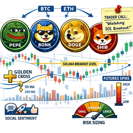 Meme‑Coin Resurgence 2026: PEPE, BONK, DOGE, SHIB — Catalysts, Signals, Risk – cover image