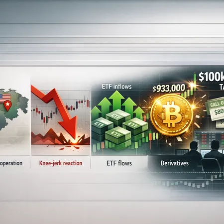 Inside Bitcoin’s Surge to ~$93,000: Venezuela Operation, ETF Inflows and Derivatives Bets – cover image