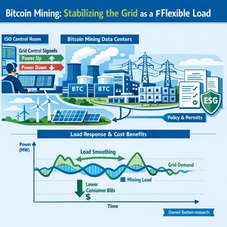 How Modern Bitcoin Mining Can Stabilize Grids and Lower Electricity Costs – cover image