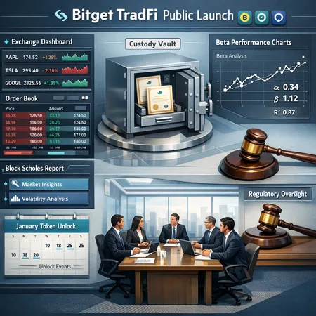 Bitget’s TradFi Launch and the Tokenized Stocks Race: Mechanics, Risks, and Why BGB Matters – cover image