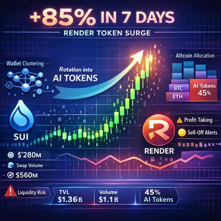 What Render's 85% Surge Reveals About AI‑Token Trade Dynamics in Early 2026 – cover image