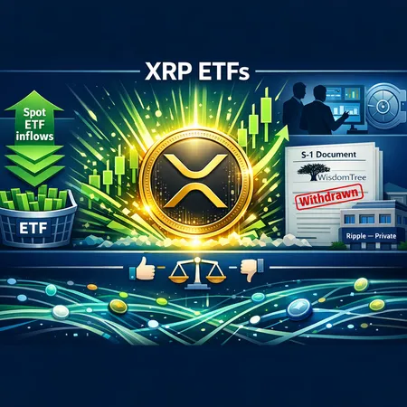 XRP Episode: ETF Inflows, WisdomTree Withdrawal, XRPL Liquidity and Treasury Signals – cover image