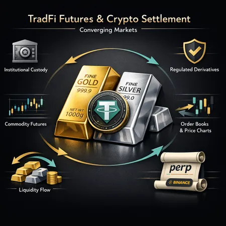 What Binance’s USDT‑Settled Gold & Silver Perps Mean for TradFi and Institutional Flows – cover image