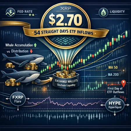 Can XRP Reach $2.70 After 54 Days of ETF Inflows? A Liquidity-First Assessment – cover image