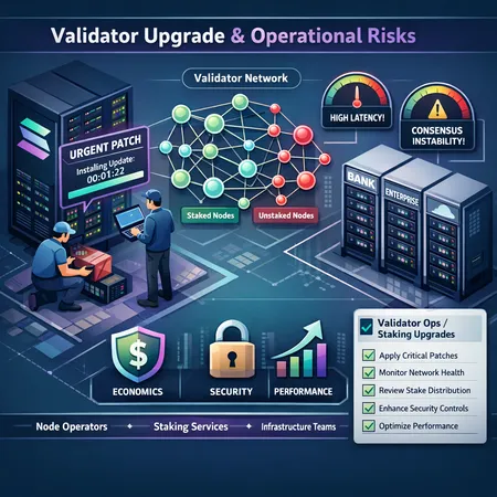 Solana Validator Update: Ops, Risks and Institutional Adoption (Early 2026) – cover image