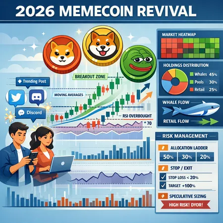 Memecoin Revival 2026: SHIB, BONK, PEPE — What’s Driving the Rally and a Disciplined Playbook – cover image