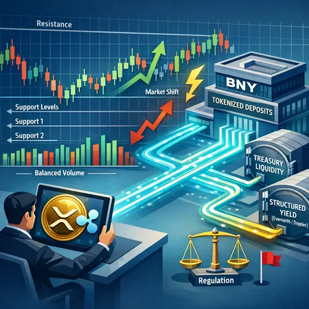 XRP’s Institutional Push: Tokenized Deposits, Treasury Liquidity, and What 2026 Could Look Like – cover image