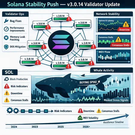 Solana’s Stability Push: Technical Analysis of the v3.0.14 Validator Update and Operational Risks – cover image