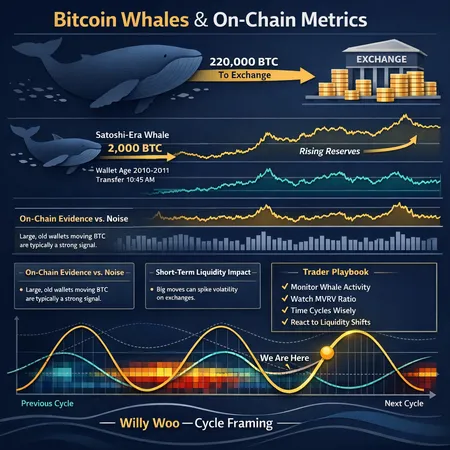 Bitcoin Whales, Satoshi Transfers and the Four‑Year Cycle: A Data‑Driven Playbook – cover image
