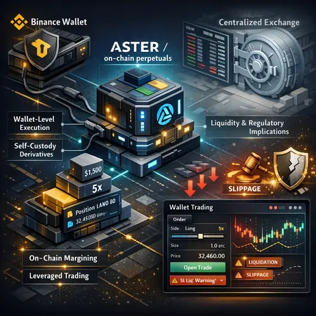 Wallet-Native Perpetuals: Binance Wallet + Aster and the Rise of On-Chain Leveraged Trading – cover image