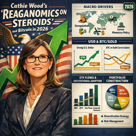 Cathie Wood's 'Reaganomics on Steroids' — What a 2026 Macro Shift Means for Bitcoin – cover image