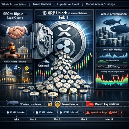 XRP After the Lawsuit: Escrow Unlocks, Whale Accumulation, and Near‑Term Price Scenarios – cover image