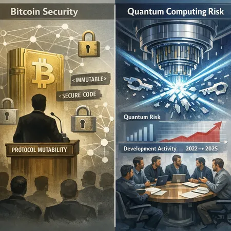 Bitcoin’s Biggest Technical Risks in 2026: Protocol Mutability vs. Quantum Threats – cover image