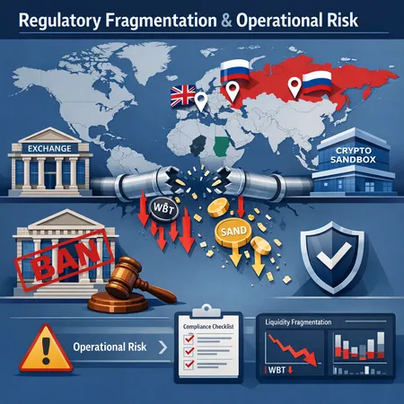 Regulatory Squeeze: How Whitebit’s Ban, Nigeria’s Sandbox Setback and UK Rules Are Fragmenting Exchange Liquidity – cover image