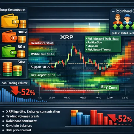 XRP Microstructure & Near-Term Outlook: Liquidity, Volume Crash, and Trade Plans – cover image