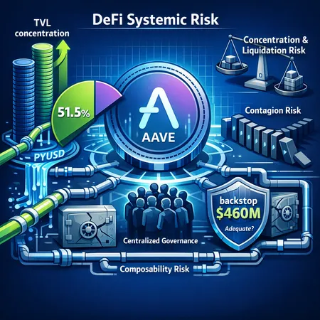 Aave’s 51.5% DeFi Lending Share: Why Concentration Is the New Systemic Risk – cover image
