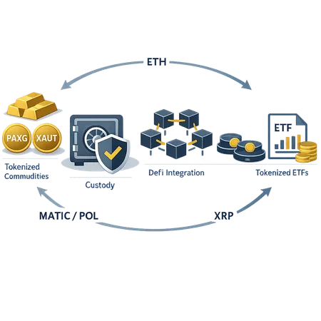 What the $5B Tokenized Commodities Milestone Means for DeFi, Custody and Institutions – cover image