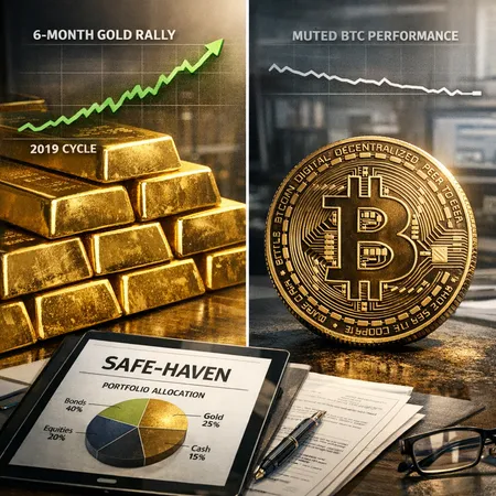 Bitcoin vs Gold: How the 2026 Market Stress Rewrote Safe‑Haven Playbooks – cover image