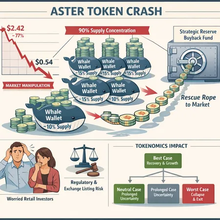 ASTER Crash Explained: Whales, Buyback Fund, and Recovery Scenarios – cover image