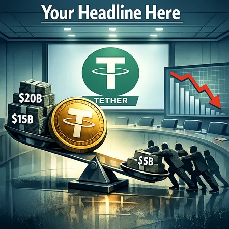 Why Tether Scaled Back Its Fundraising Ambitions — Market and Valuation Consequences – cover image